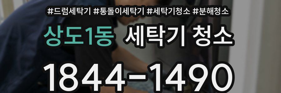 상도1동 세탁기 청소