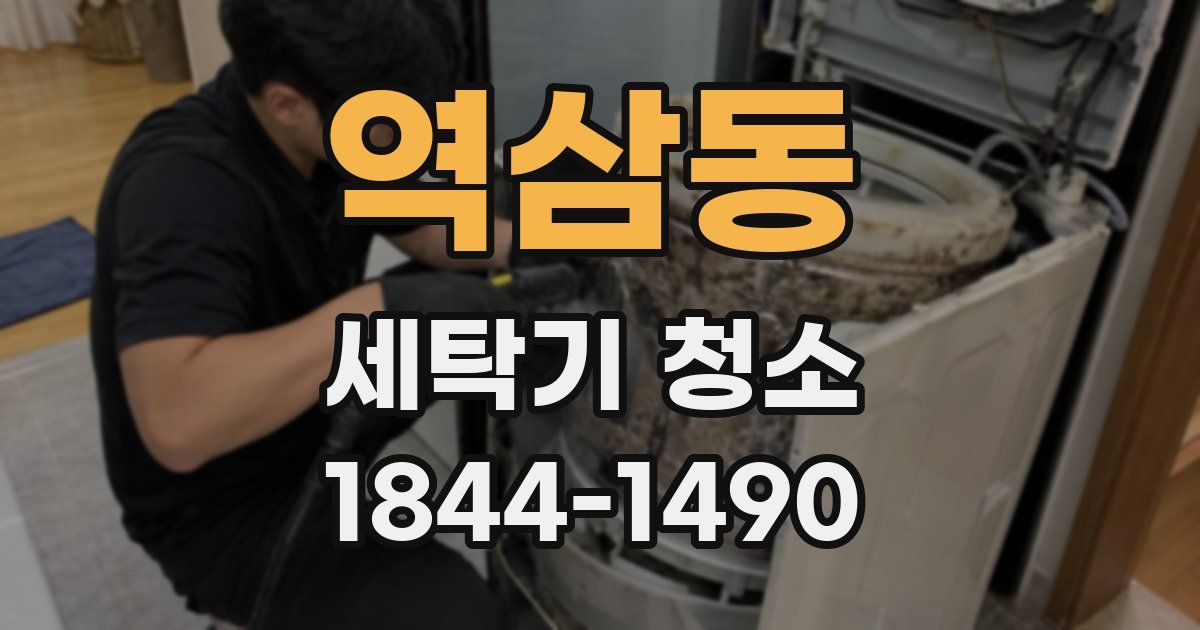 역삼동 세탁기 청소