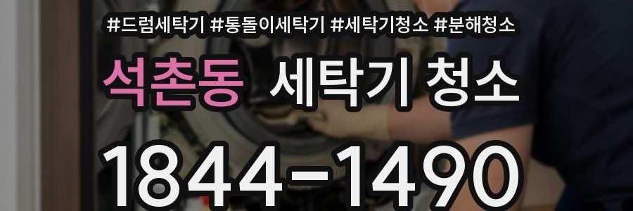 석촌동 세탁기 청소