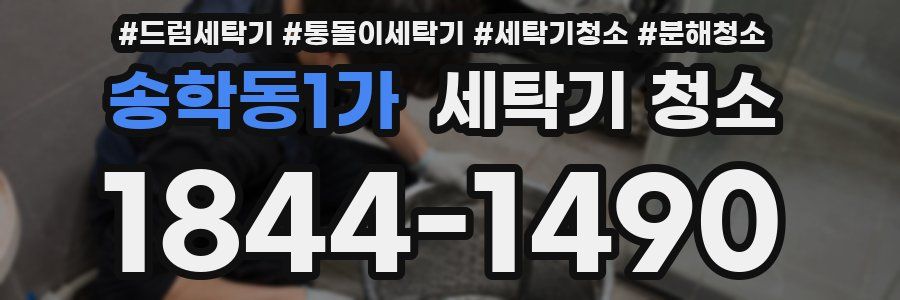 송학동1가 세탁기 청소