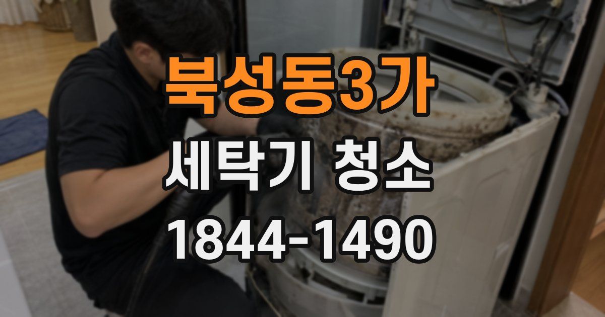 북성동3가 세탁기 청소