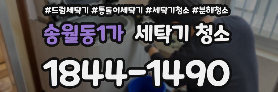 송월동1가 세탁기 청소