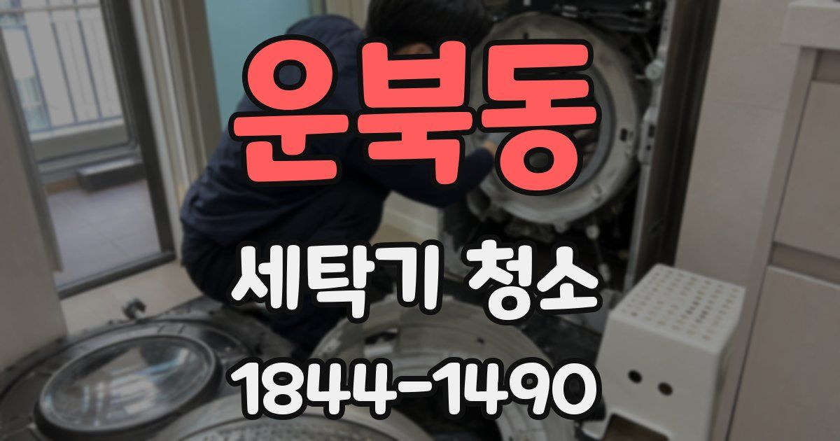 운북동 세탁기 청소