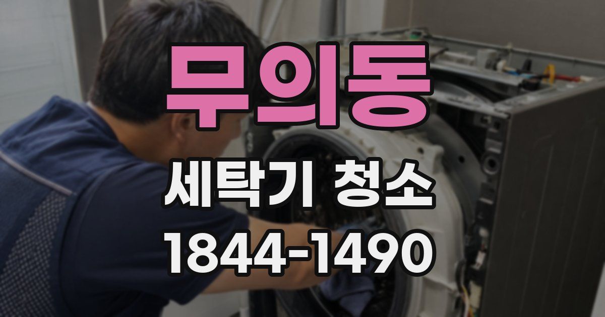 무의동 세탁기 청소