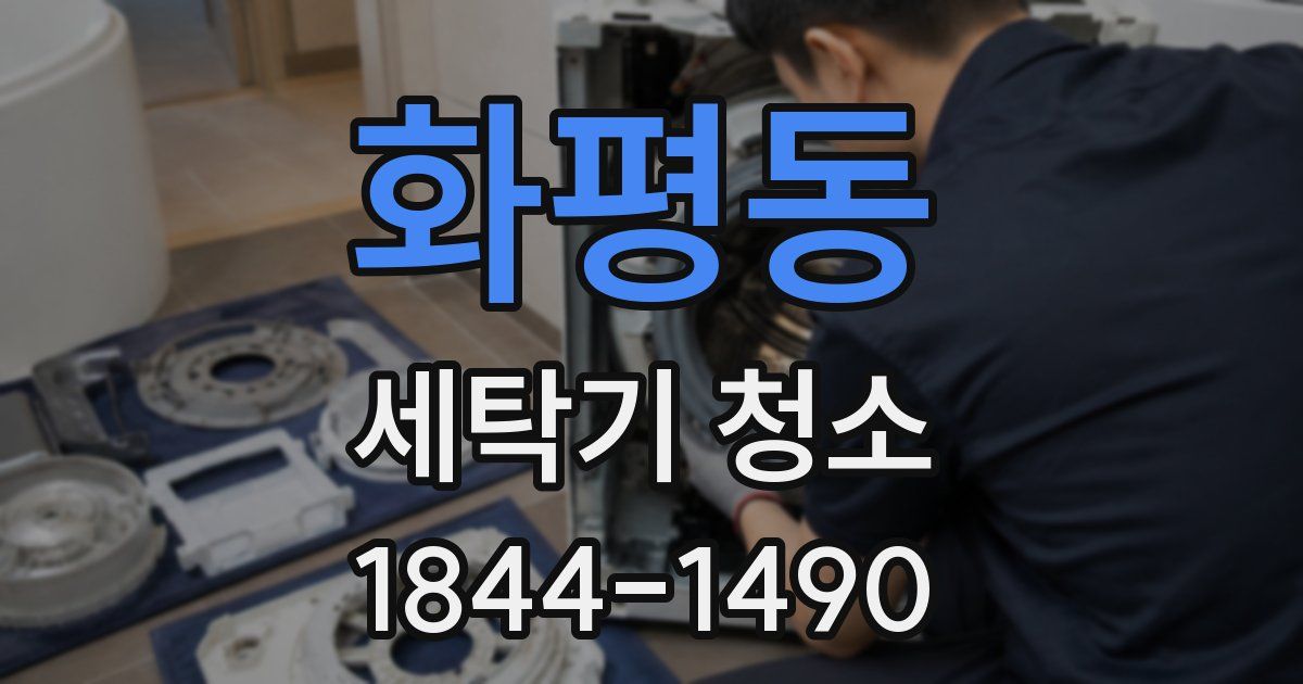 화평동 세탁기 청소