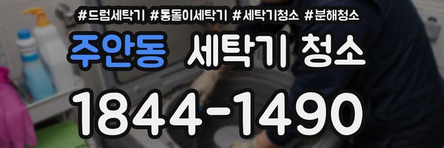 주안동 세탁기 청소