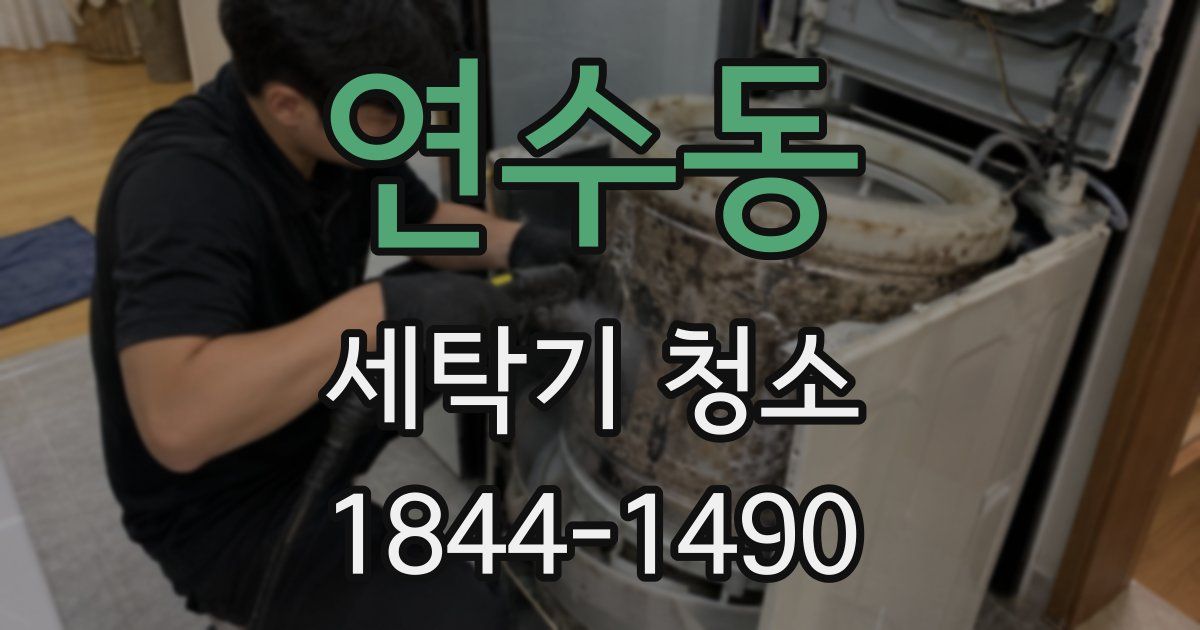 연수동 세탁기 청소