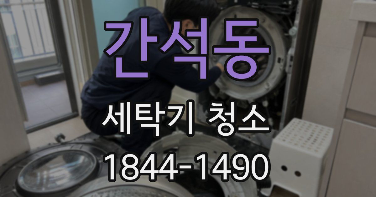 간석동 세탁기 청소