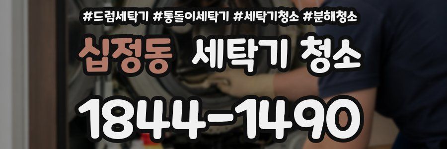 십정동 세탁기 청소