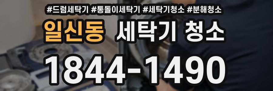 일신동 세탁기 청소