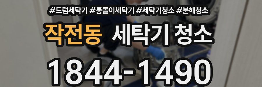 작전동 세탁기 청소