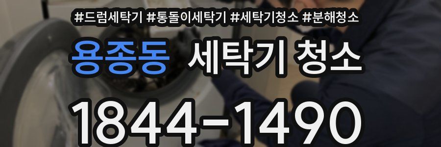 용종동 세탁기 청소
