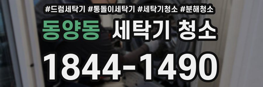 동양동 세탁기 청소