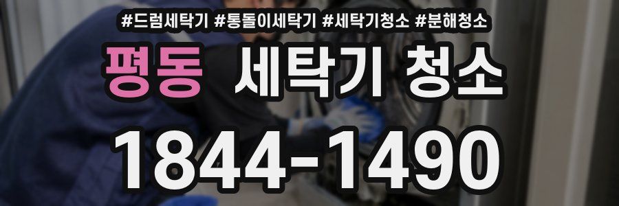 평동 세탁기 청소