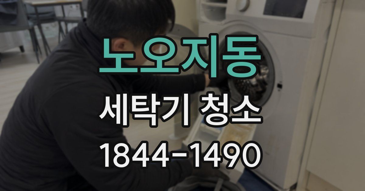 노오지동 세탁기 청소