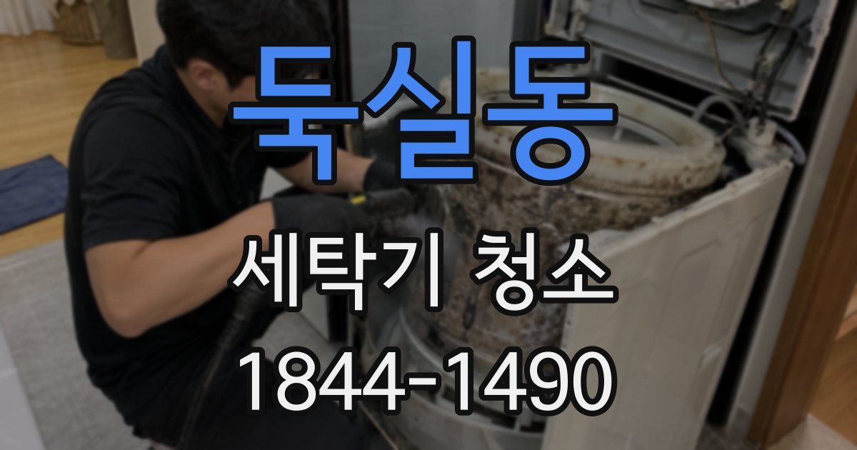 둑실동 세탁기 청소