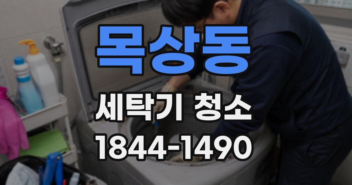 목상동 세탁기 청소