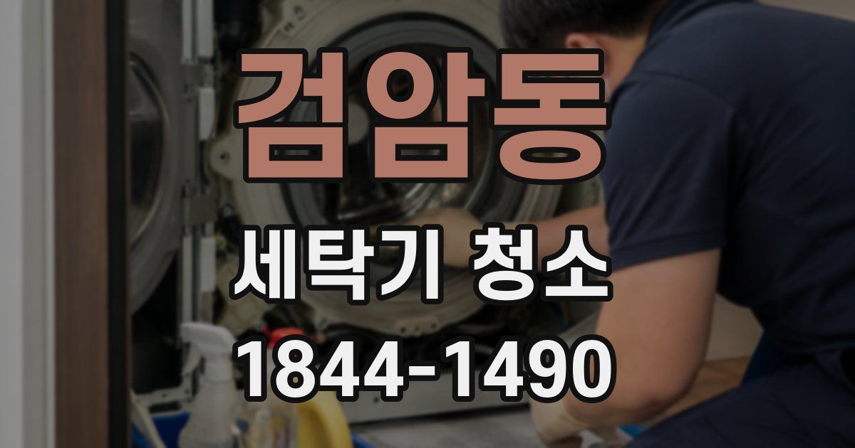 검암동 세탁기 청소