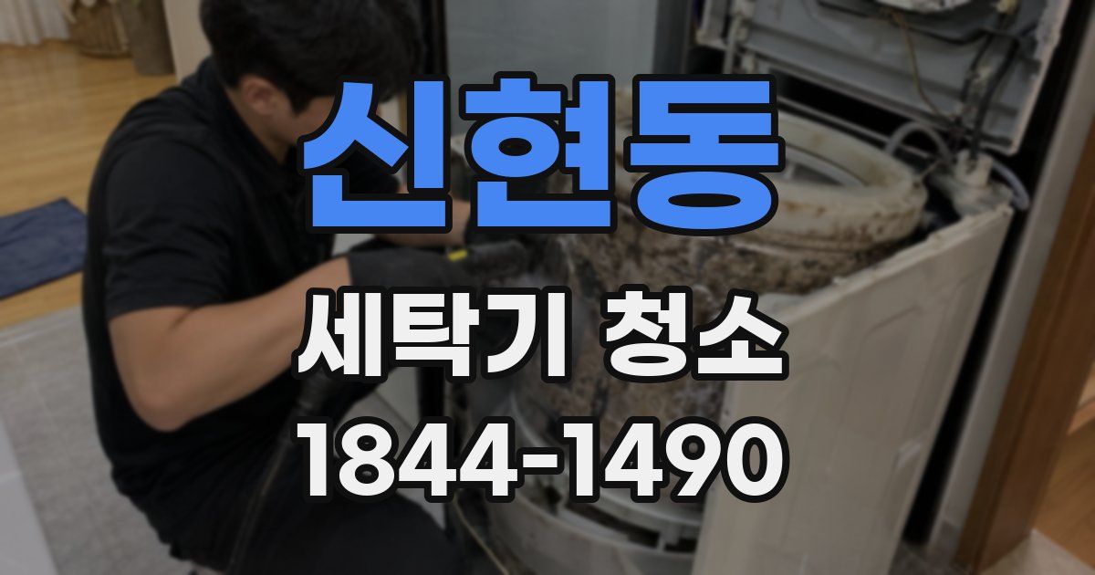 신현동 세탁기 청소