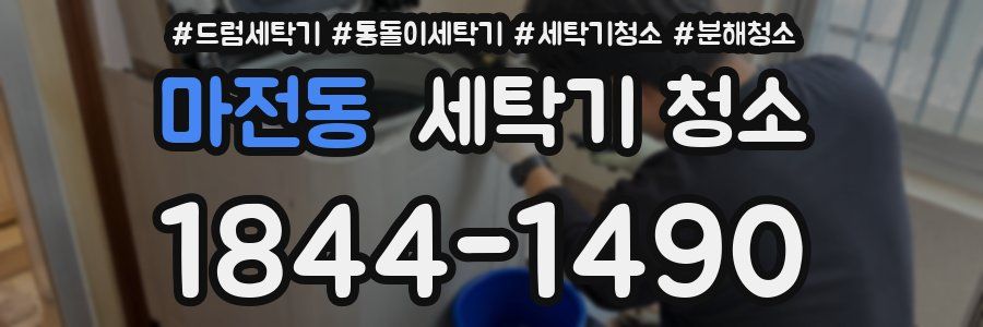 마전동 세탁기 청소
