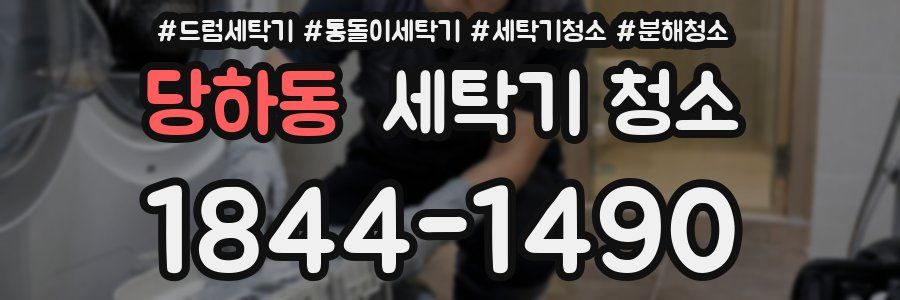 당하동 세탁기 청소