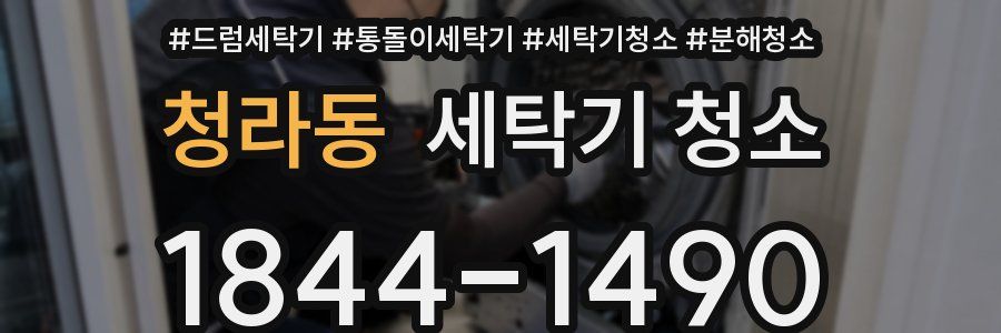 청라동 세탁기 청소