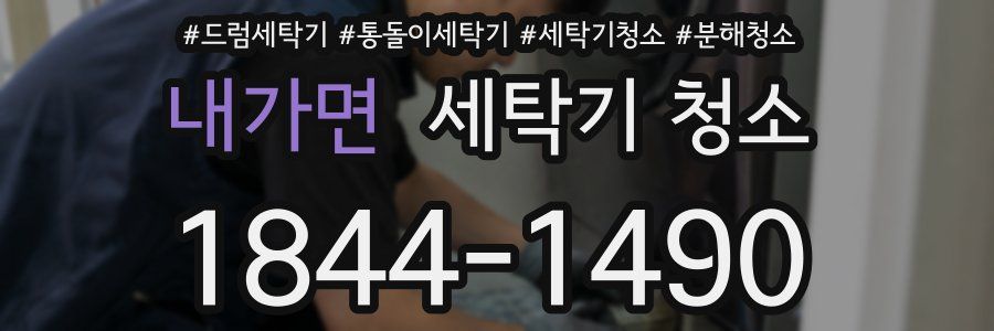내가면 세탁기 청소