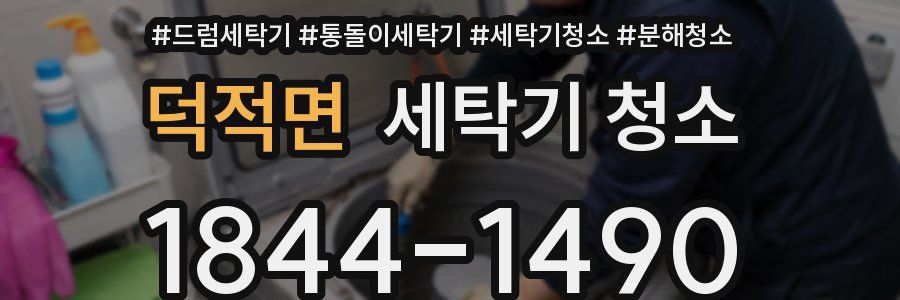 덕적면 세탁기 청소