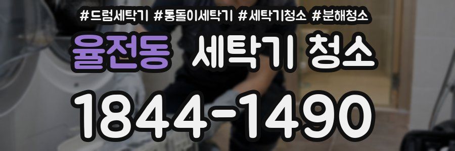율전동 세탁기 청소