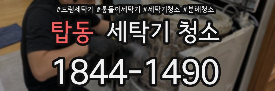 탑동 세탁기 청소
