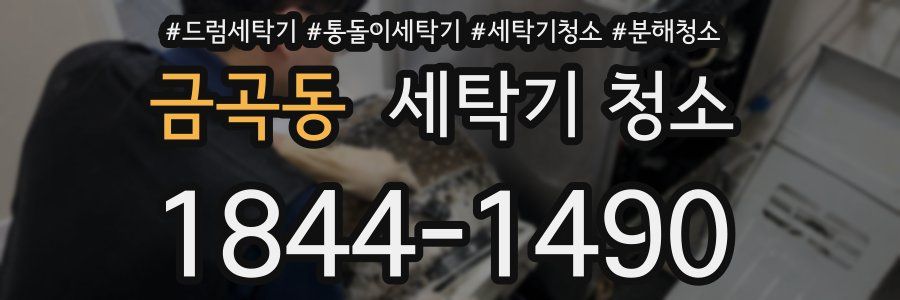금곡동 세탁기 청소
