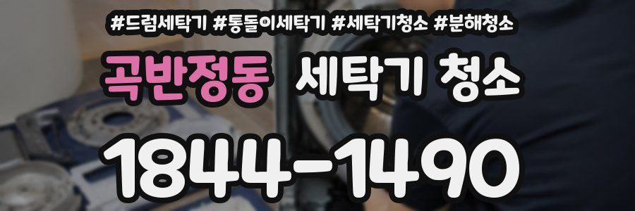 곡반정동 세탁기 청소