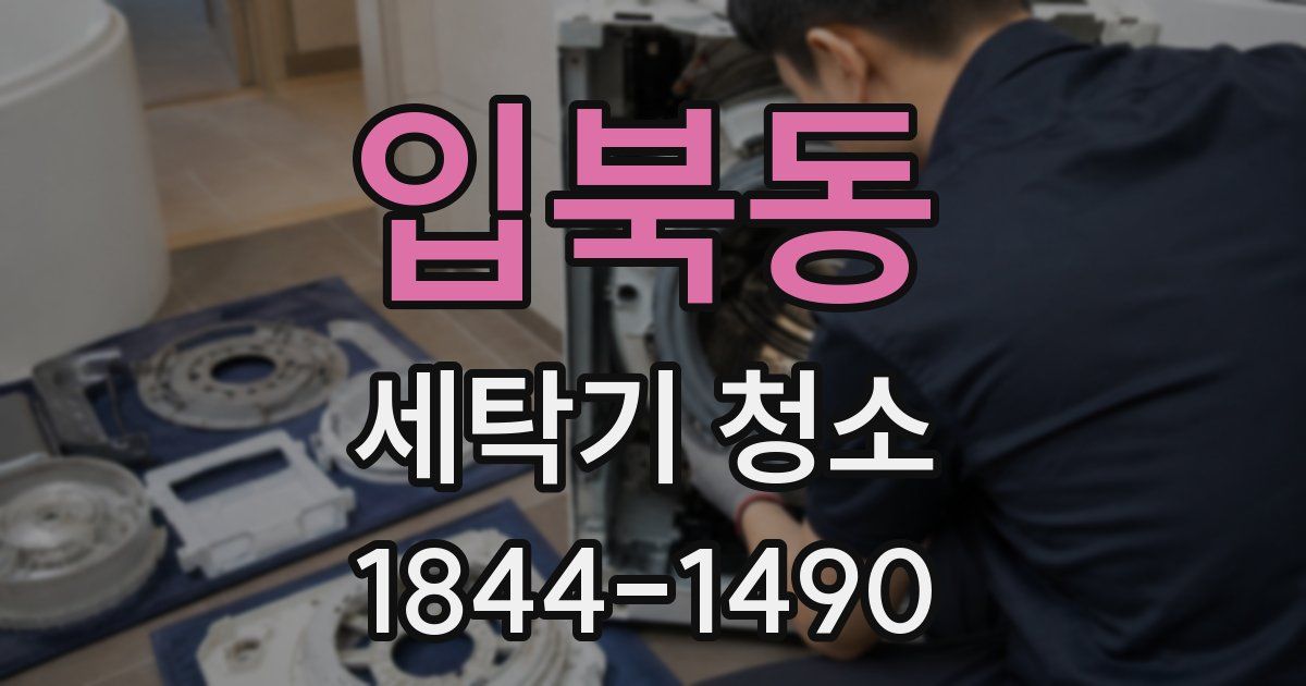입북동 세탁기 청소