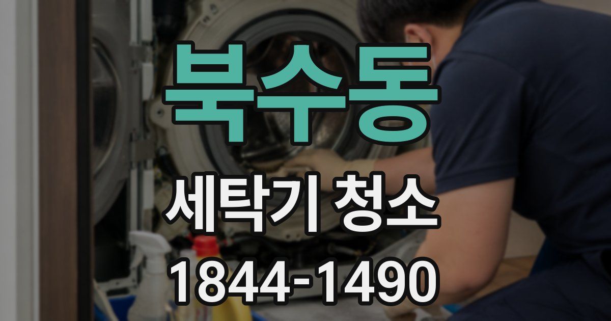 북수동 세탁기 청소
