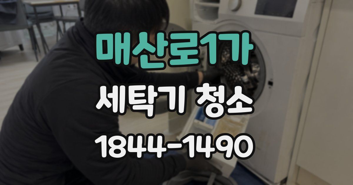 매산로1가 세탁기 청소