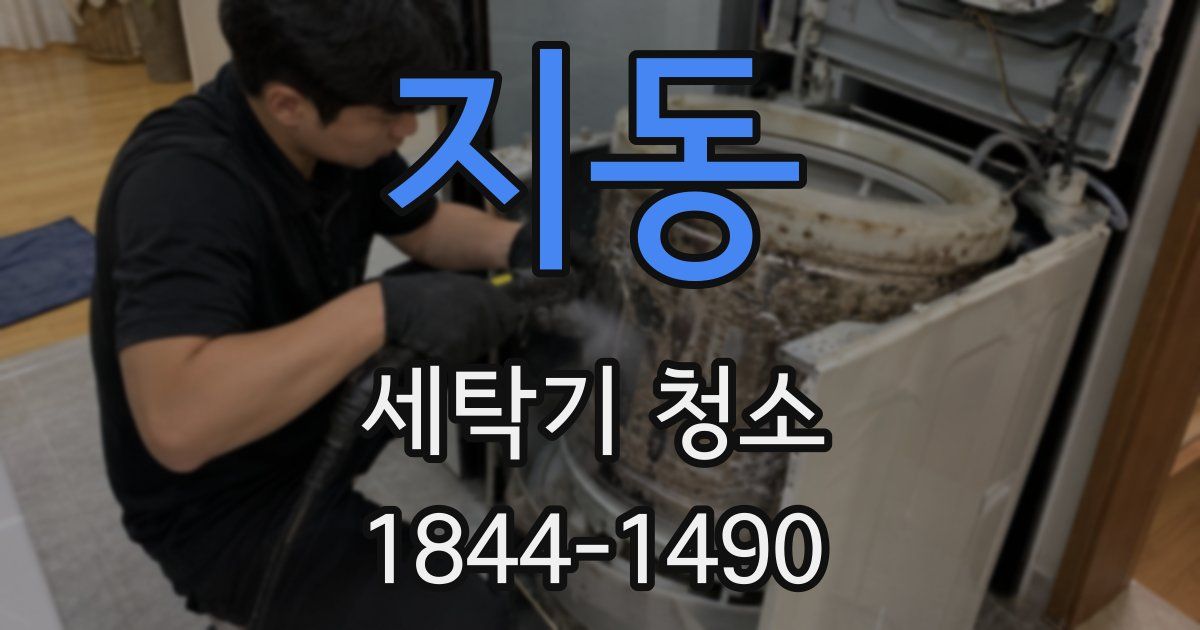 지동 세탁기 청소