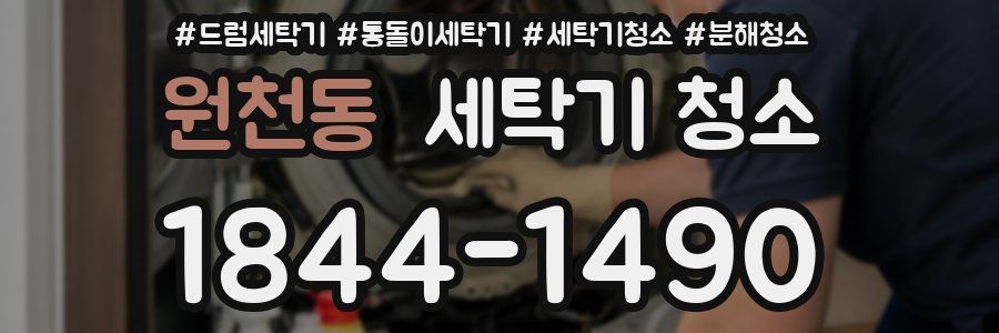 원천동 세탁기 청소
