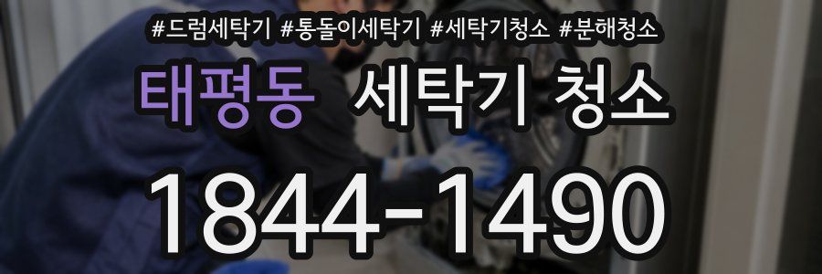 태평동 세탁기 청소