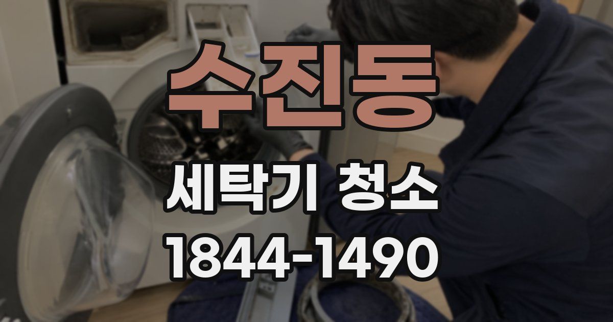 수진동 세탁기 청소