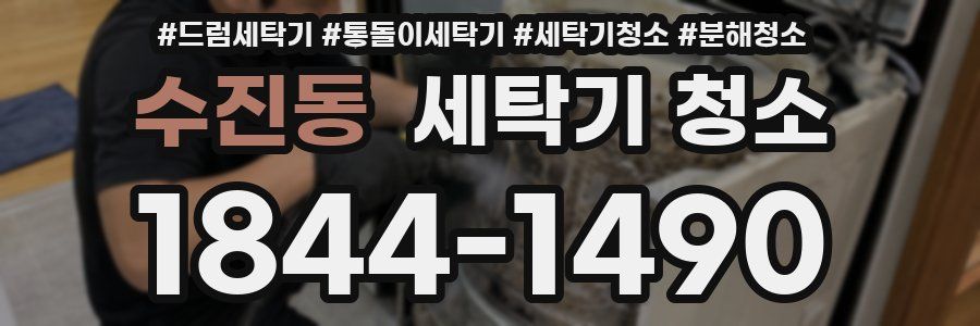 수진동 세탁기 청소