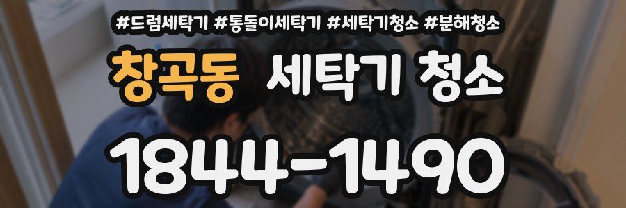창곡동 세탁기 청소