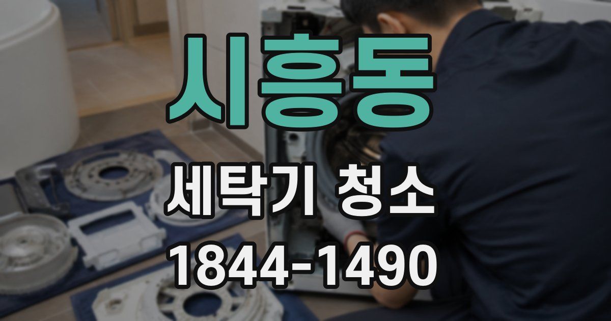 시흥동 세탁기 청소