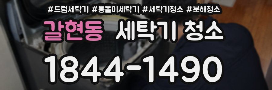 갈현동 세탁기 청소