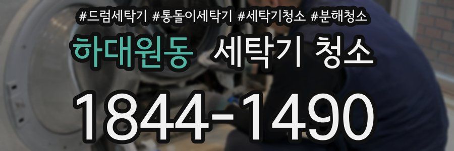 하대원동 세탁기 청소