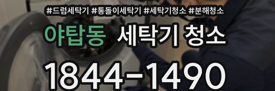 야탑동 세탁기 청소