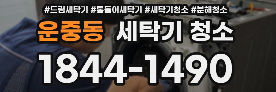 운중동 세탁기 청소