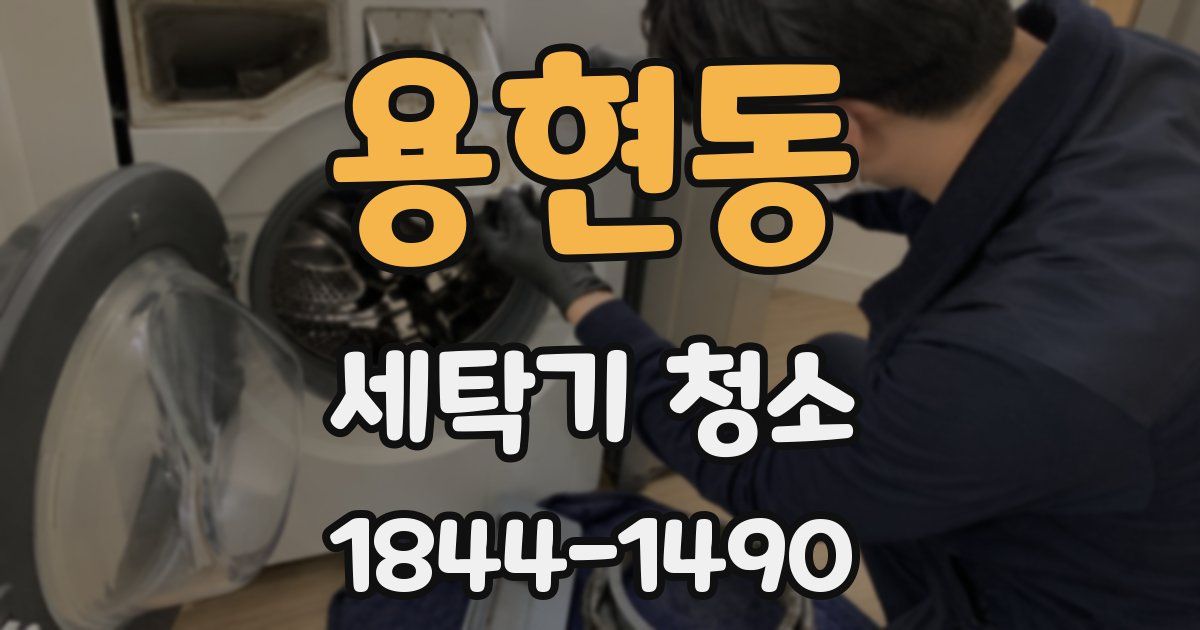 용현동 세탁기 청소