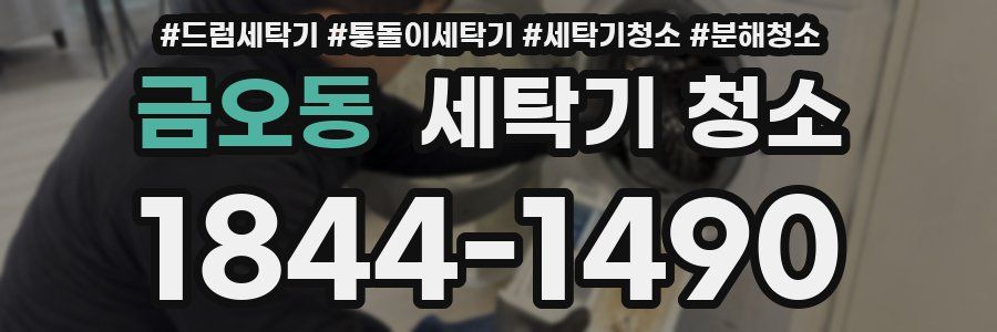 금오동 세탁기 청소