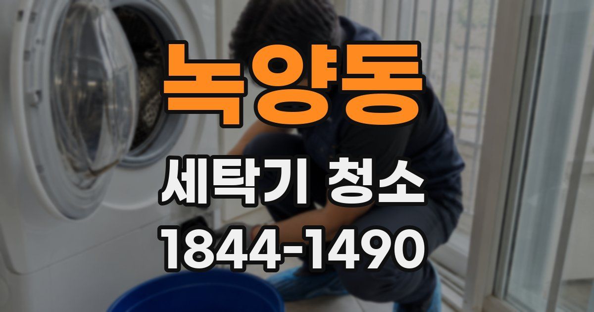 녹양동 세탁기 청소