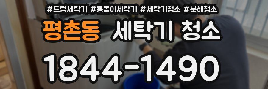 평촌동 세탁기 청소
